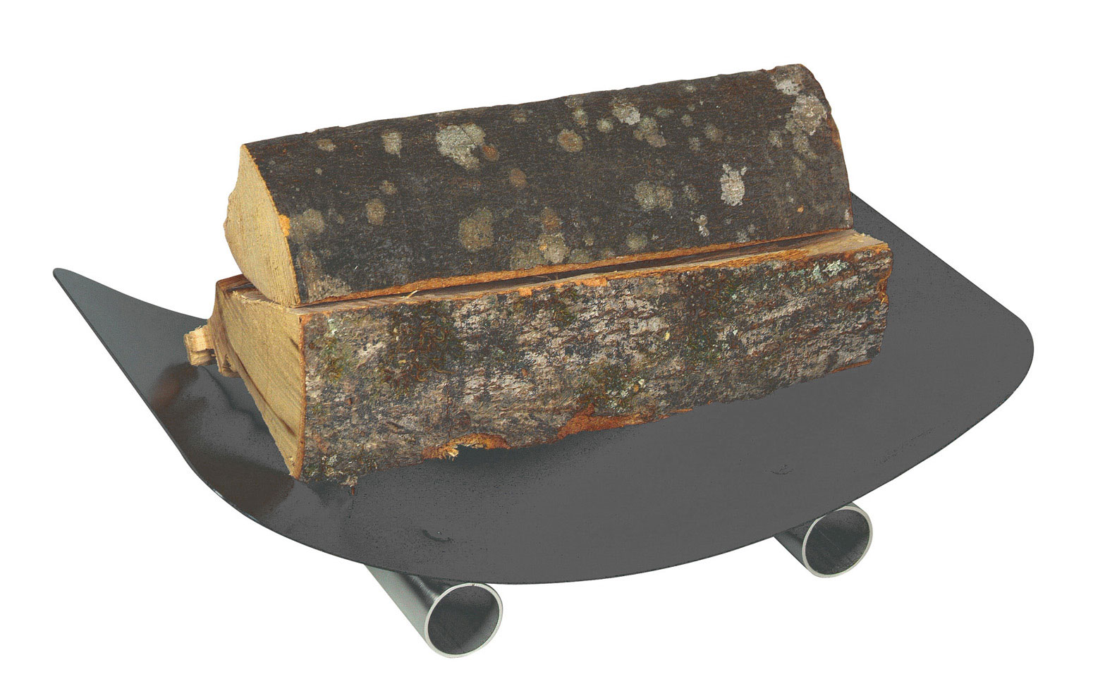 Holzkorb / Holzlege Lienbacher anthrazit beschichtet 46x30x12cm