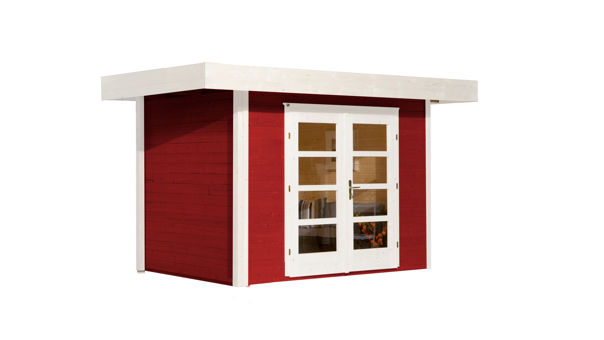 weka Designhaus 126 Gr.1, schwedenrot, 28 mm, DT