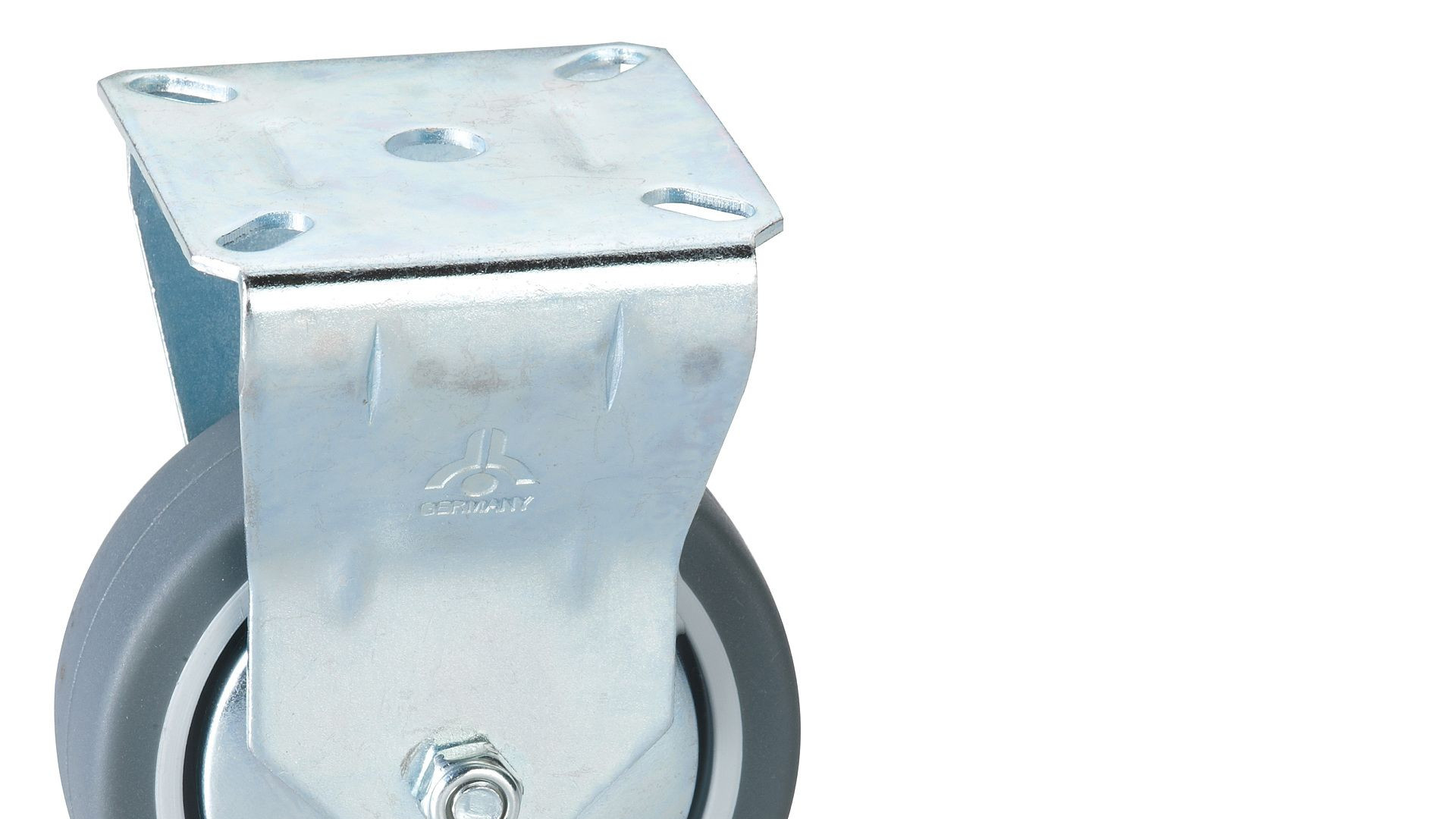 Apparate Bockrolle mit Gummireifen  für 35 kg