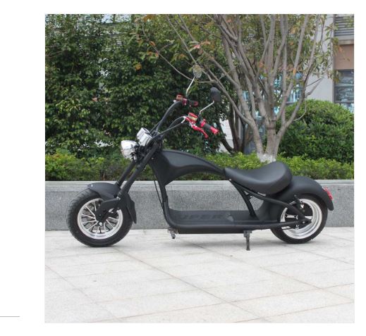 Chopper Elektro Roller edimove X9 20AH schwarz