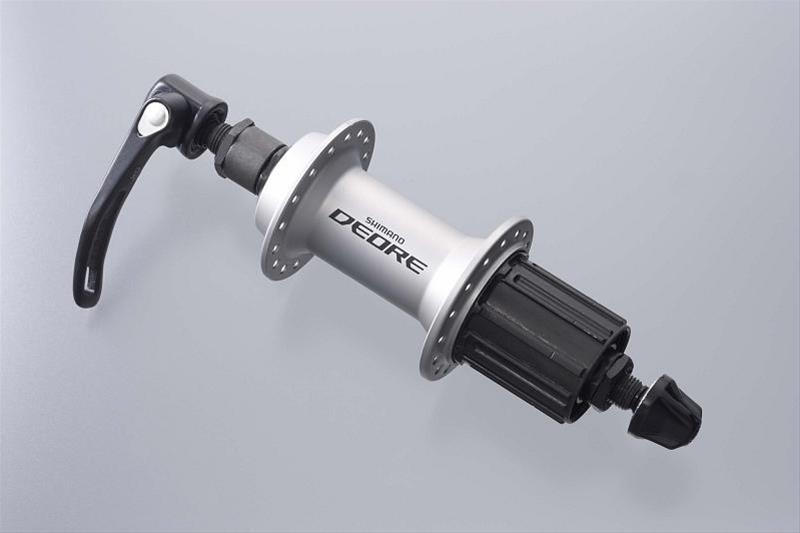 H-Radnabe Shimano Deore Disk silber 36 Loch