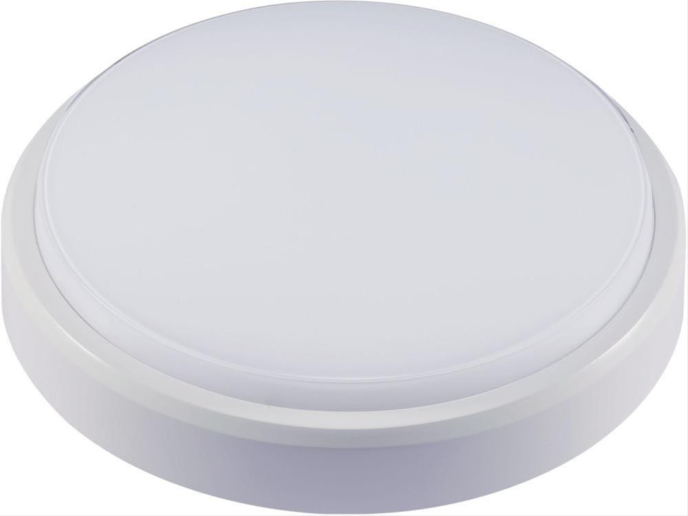 LED Armatur rund 10W 4000K IP54 weiß