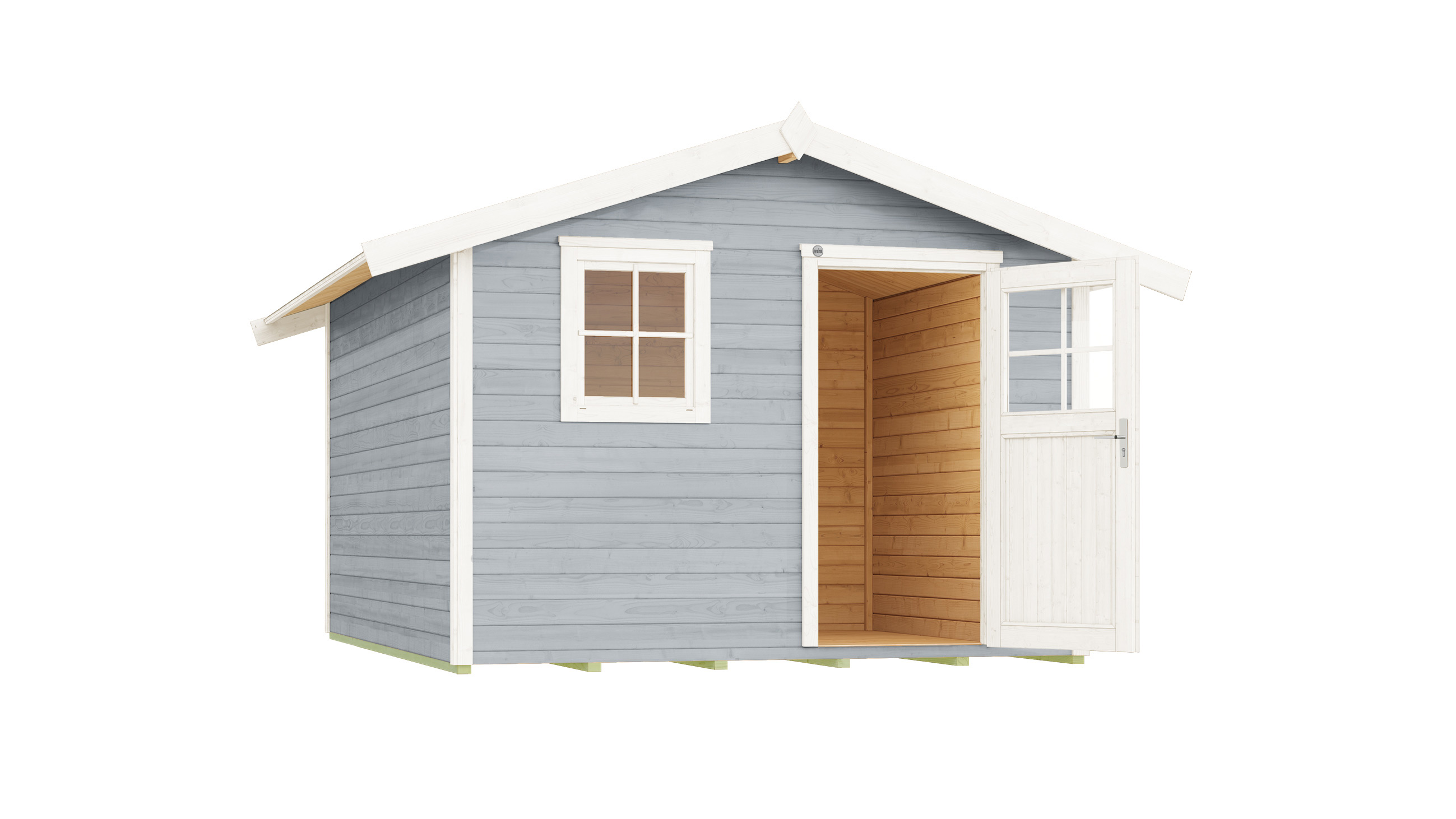 weka Gartenhaus 123 Gr.5, grau