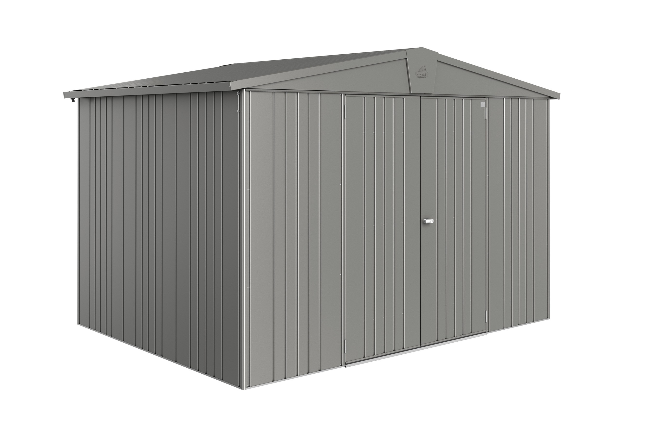 Gerätehaus Biohort Europa Gr. 5 quarzgrau-metallic 316x228cm