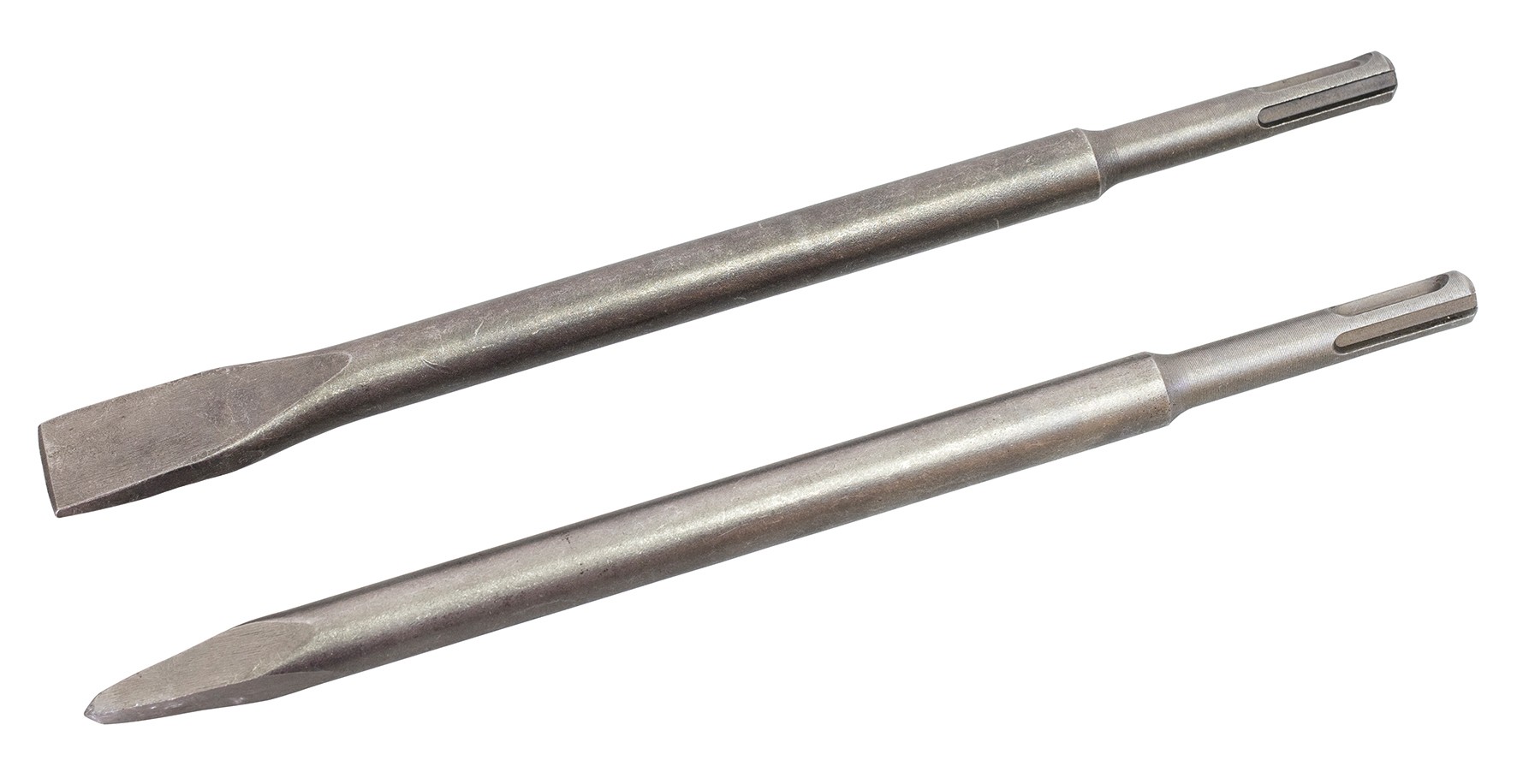 Scheppach Meißel-Set / SDS-Plus Flach- + Spitzmeißel-Set 2tlg. Ø13,5mm