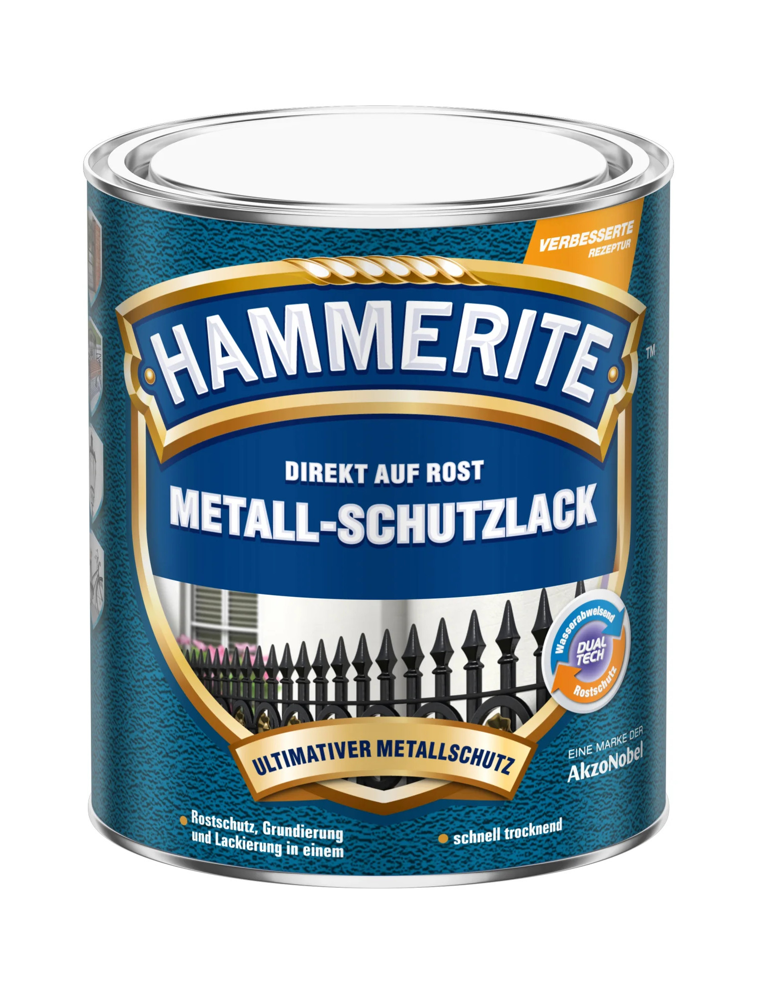 Hammerite® Metall Schutzlack Hammerschlag kupfer 750ml