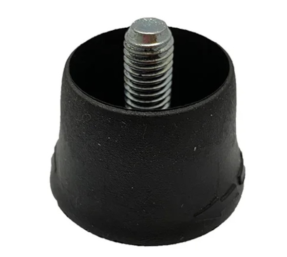 Verstellgleiter Parkbank Kunststoff, Metall, schwarz
