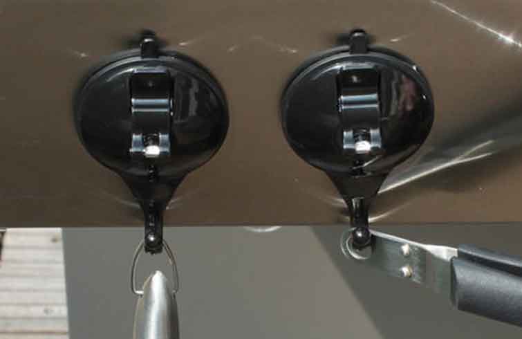 Griphaken / Haken für Grillwerkzeug SEECODE 2er Set