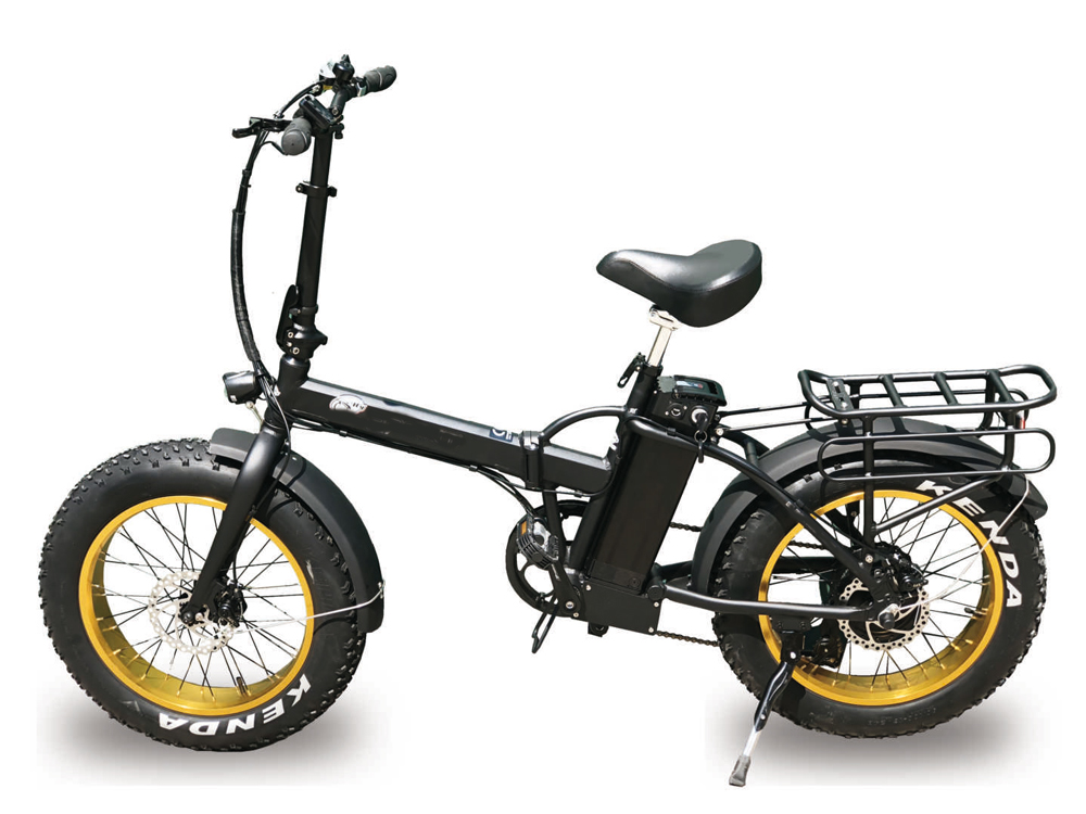 Bici Sprint Elektro: Fatbike, Monsterbike Alurahmen, klappbar, faltbar