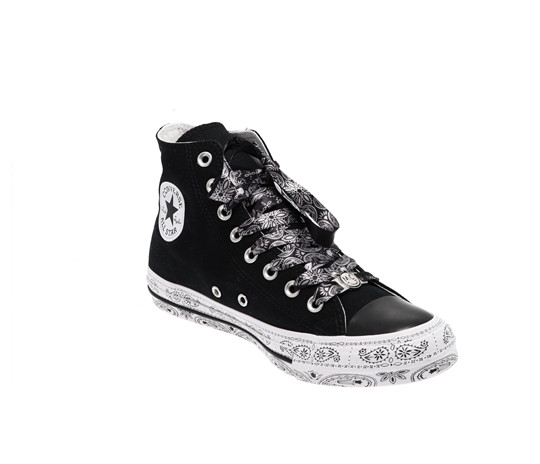 Sneaker Converse x Miley Cyrus ChuckTaylor AllStar High Schwarz Gr. 41