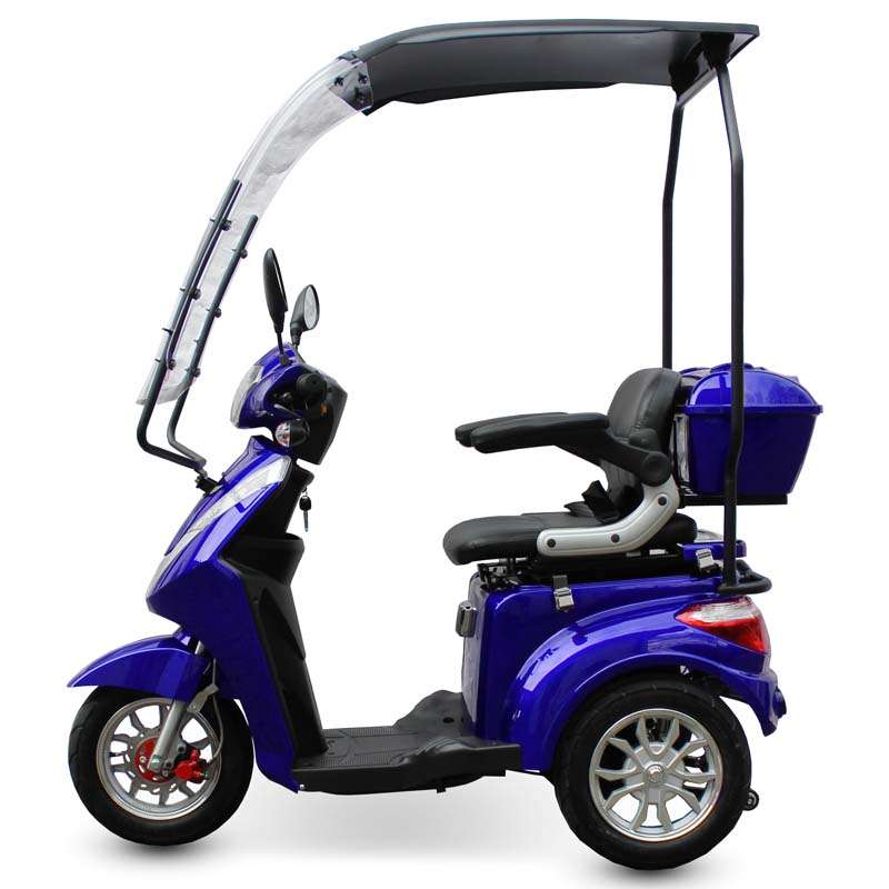 Seniorenmobile Elektromobil mit Dach 3-Rad 5.01 BG 25Kmh