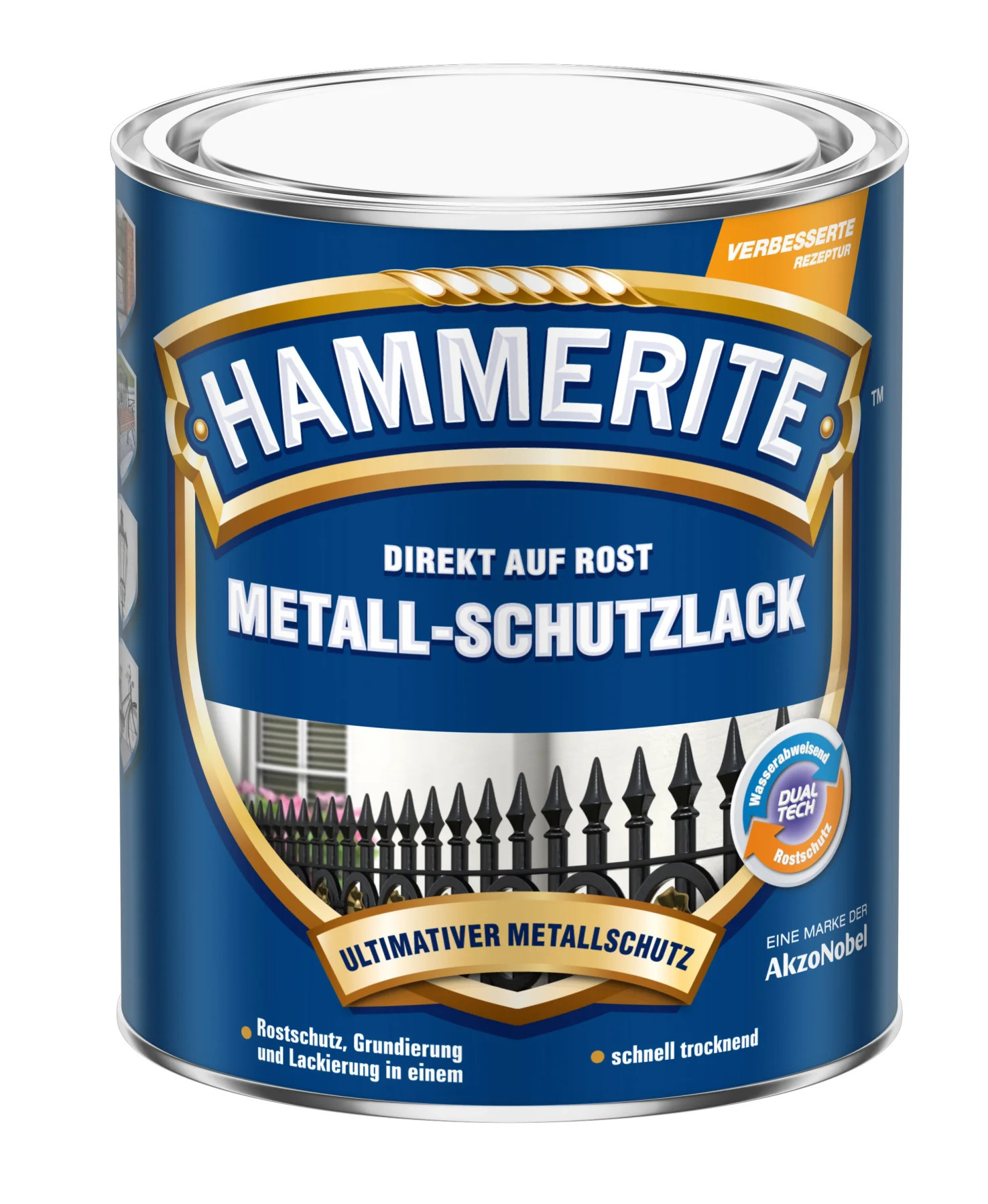 Hammerite® Metall Schutzlack blau glänzend 250ml