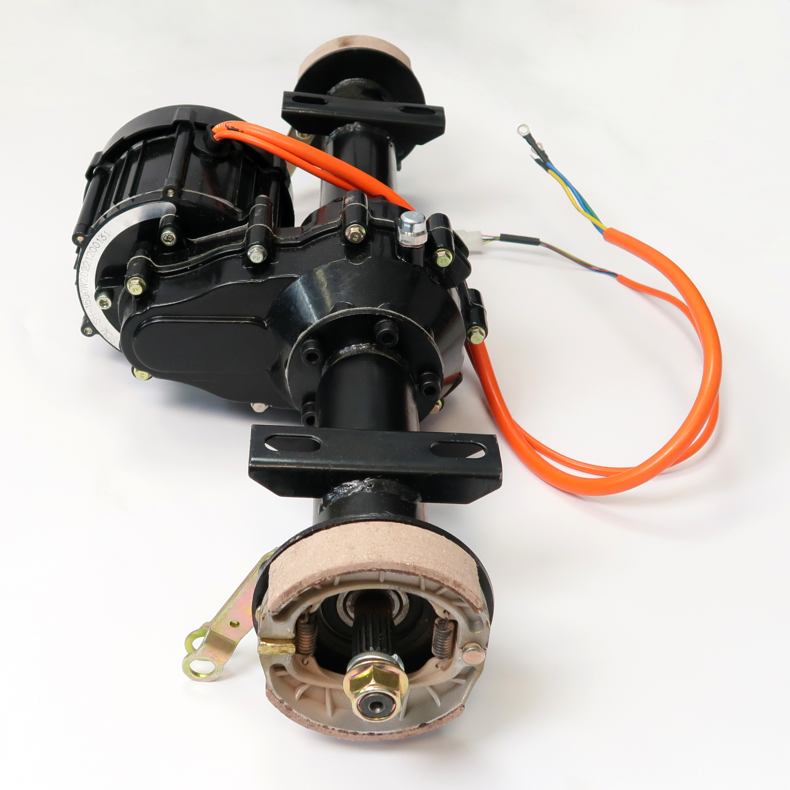 Rolektro Motor, 60V, 1500W mit Getriebe und Achsen für MX3