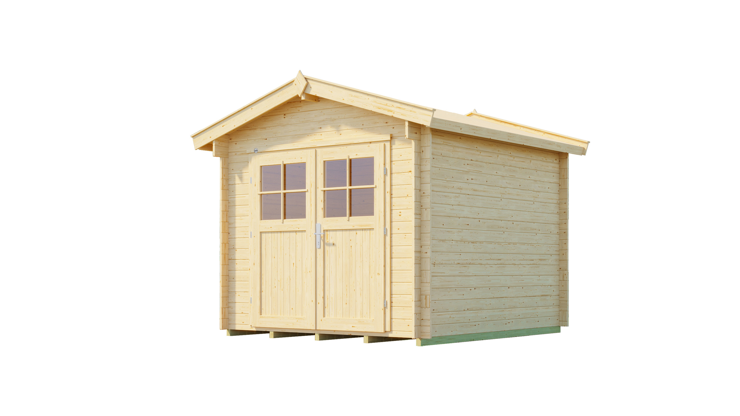 weka Gartenhaus Premium28 DT, 250 x 300