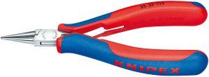 Elektronik-Greifzange 115mm ru.sp.Backen Knipex