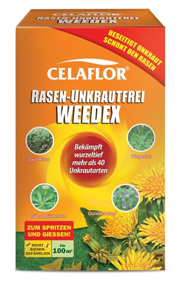 Celaflor® Rasen Unkrautfrei Weedex für 100m² 100ml