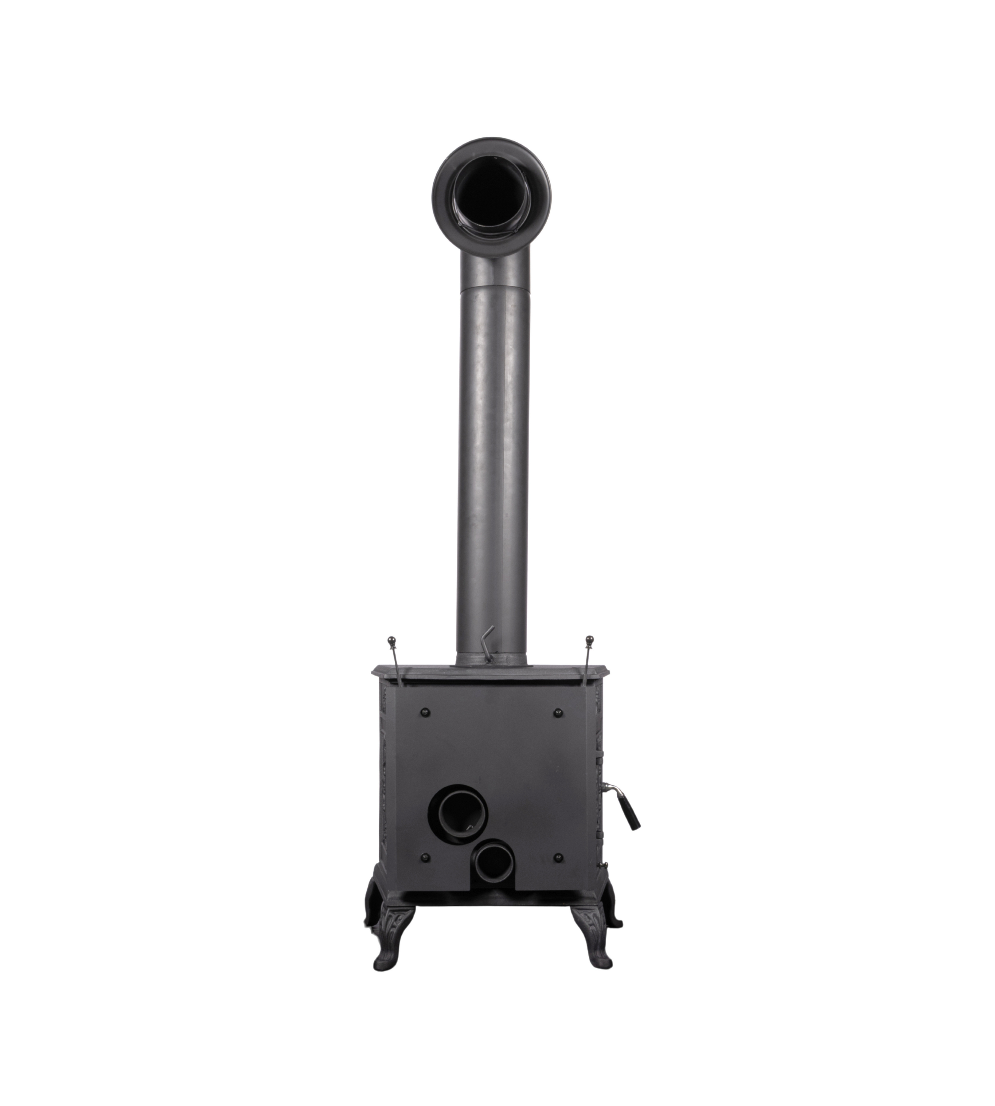 Globe Fire Eros I Kaminofen raumluftunabhängig schwarz 7,7 kW