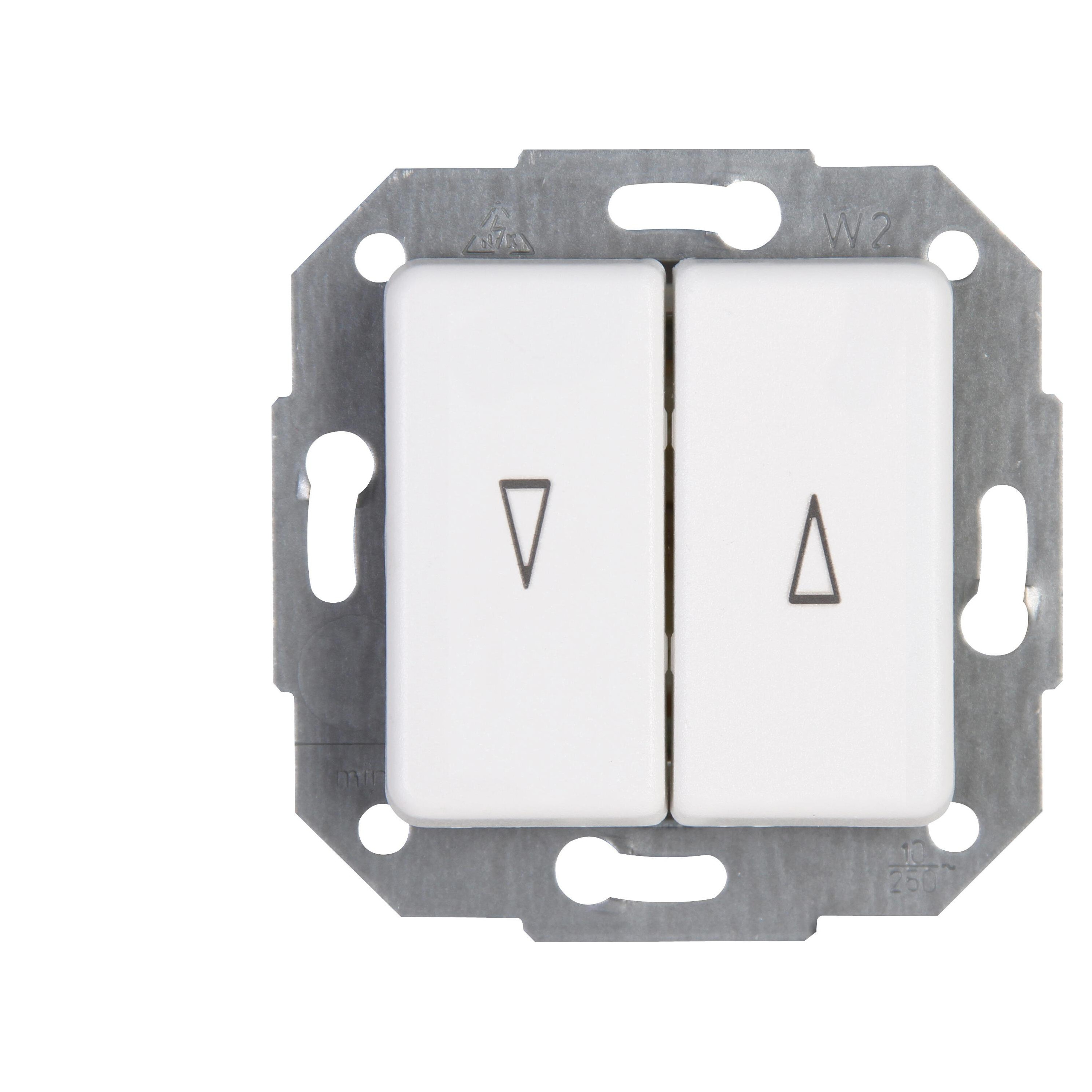 Jalousieschalter arktiweiß