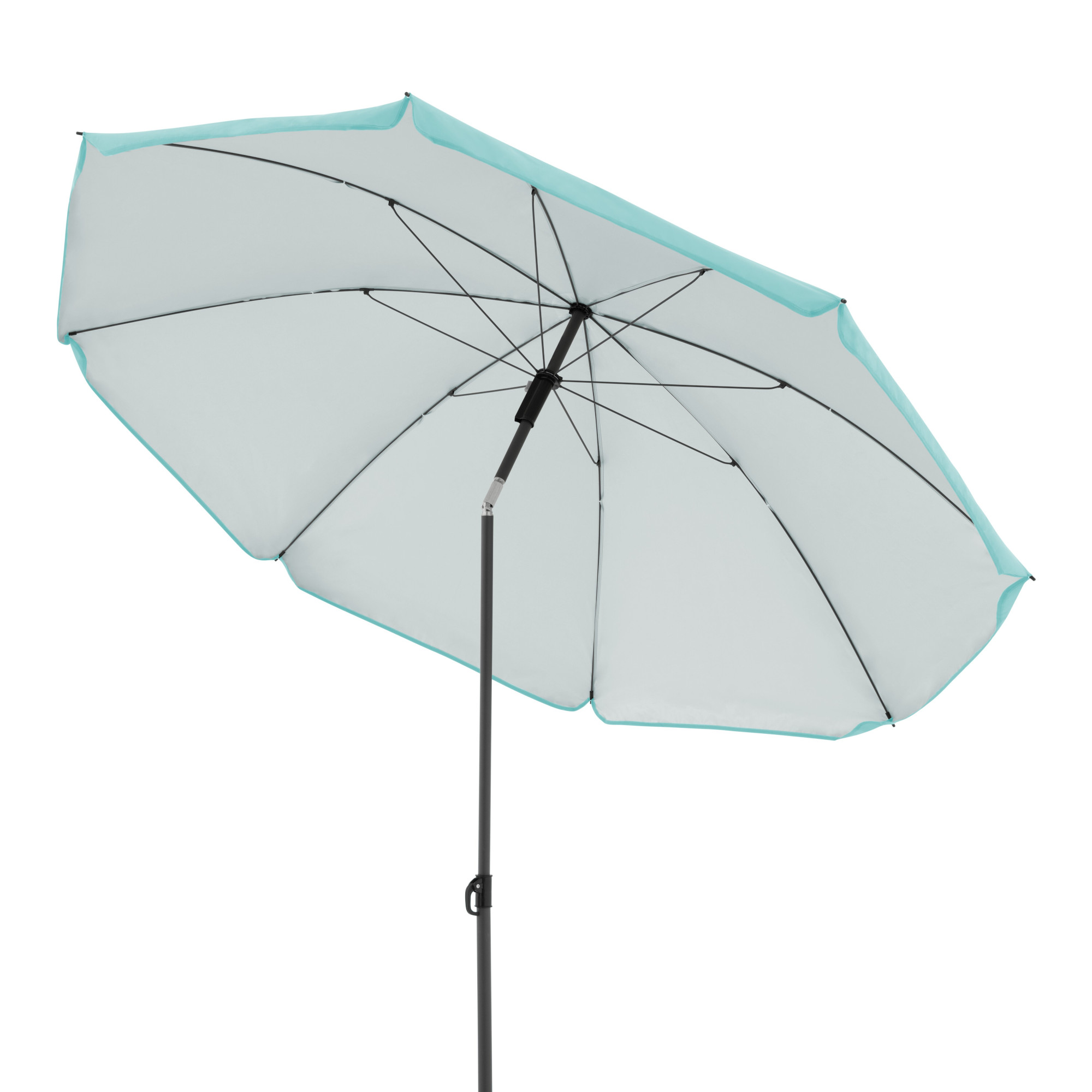 derby® Sonnenschirm Como 160 Strandschirm D.821 hellblau derby® Sonnenschirm Como 160 Strandschirm D.821 hellblau