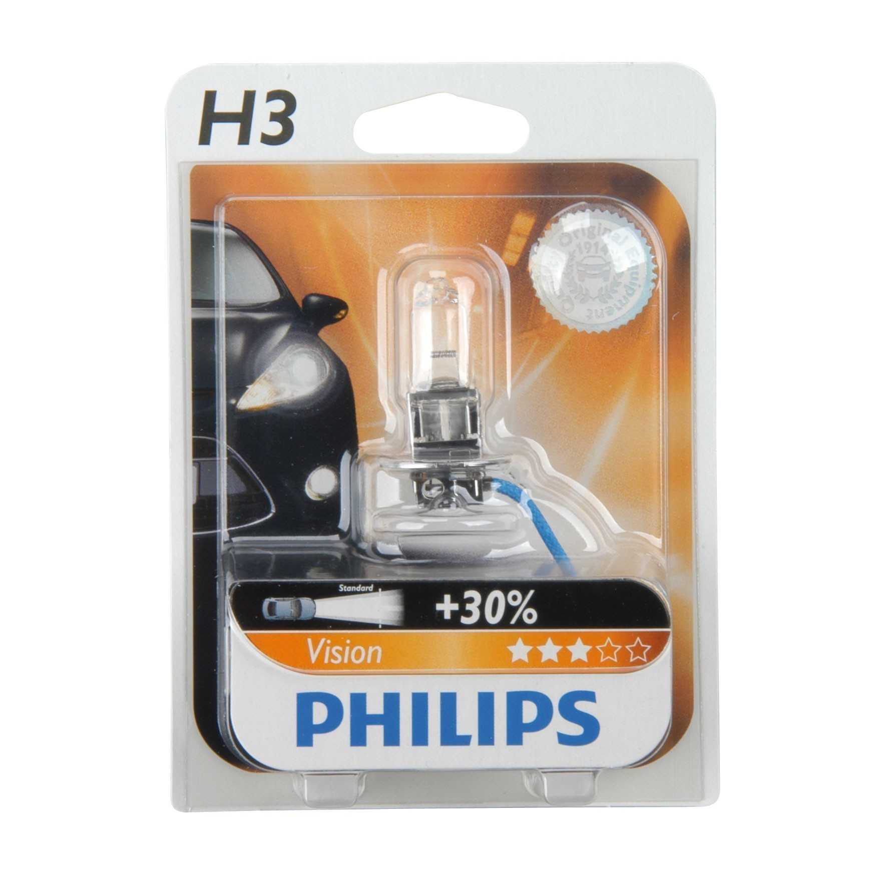 Philips Halogenlampe H3 12 Volt /  55 Watt - Autobeleuchtung