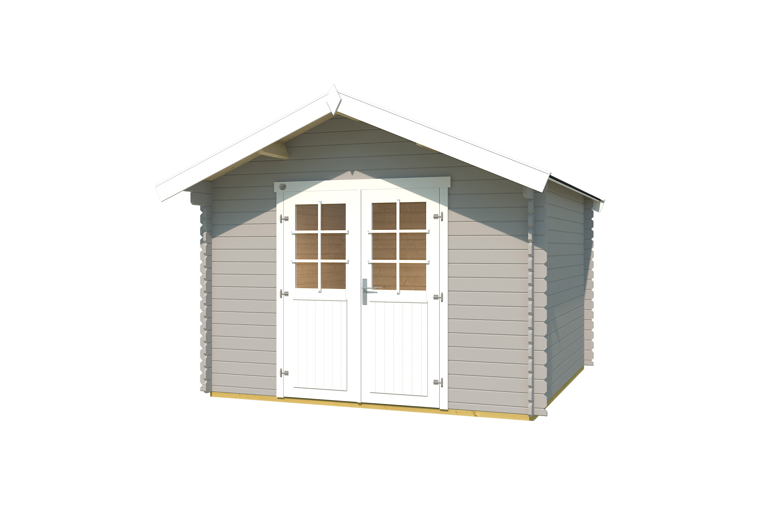 weka Gartenhaus 209 Gr.2,5, hellgrau
