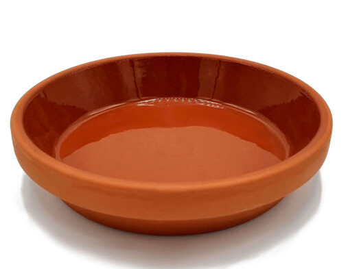 Untersetzer Ton terracotta  glasiert  Ø 22 cm
