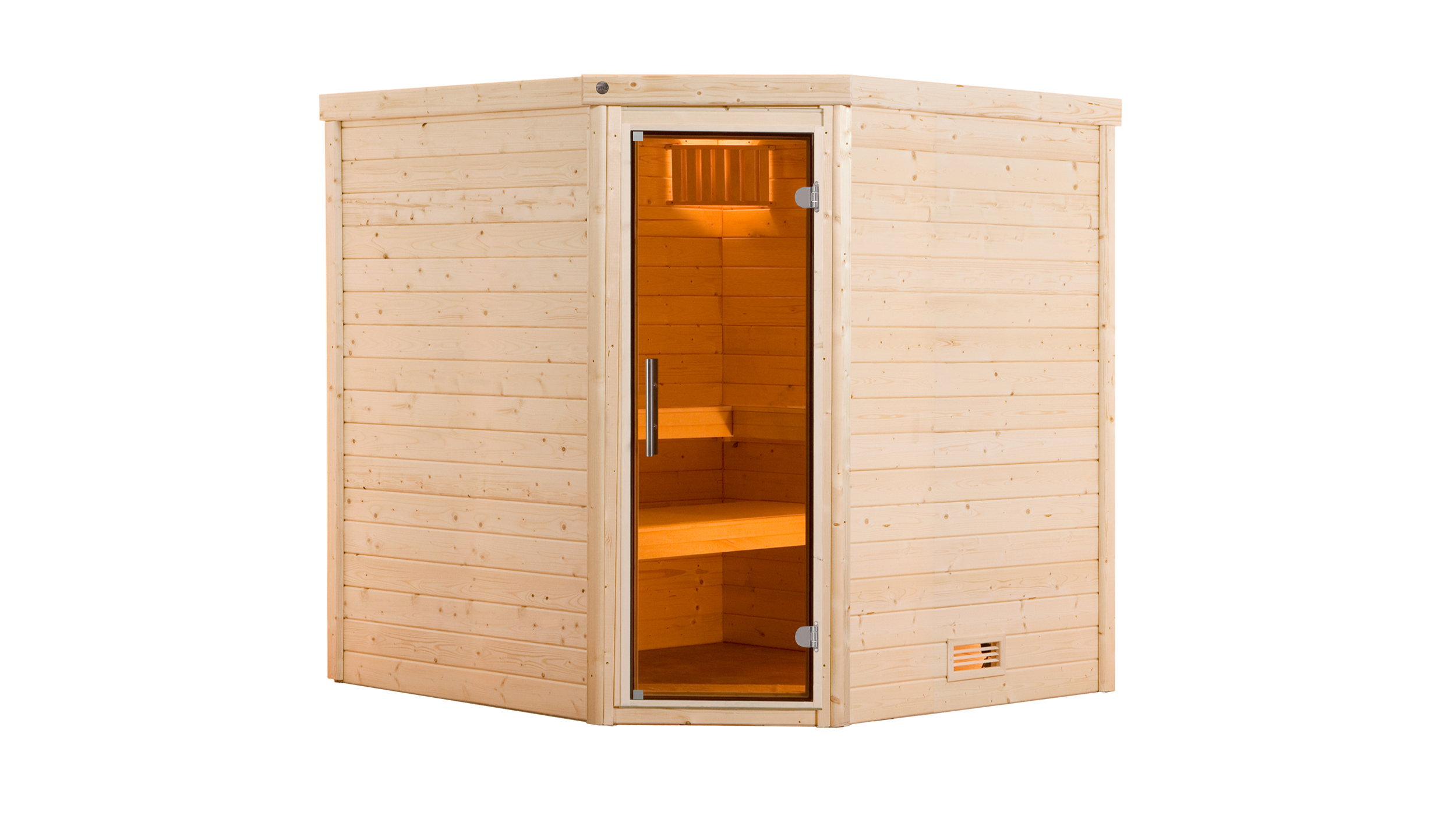 Weka Massivholz Sauna TURKU 2 GT