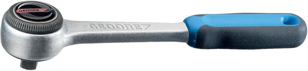 Umschaltknarre 1/4" 129mm 72Zähne Gedore
