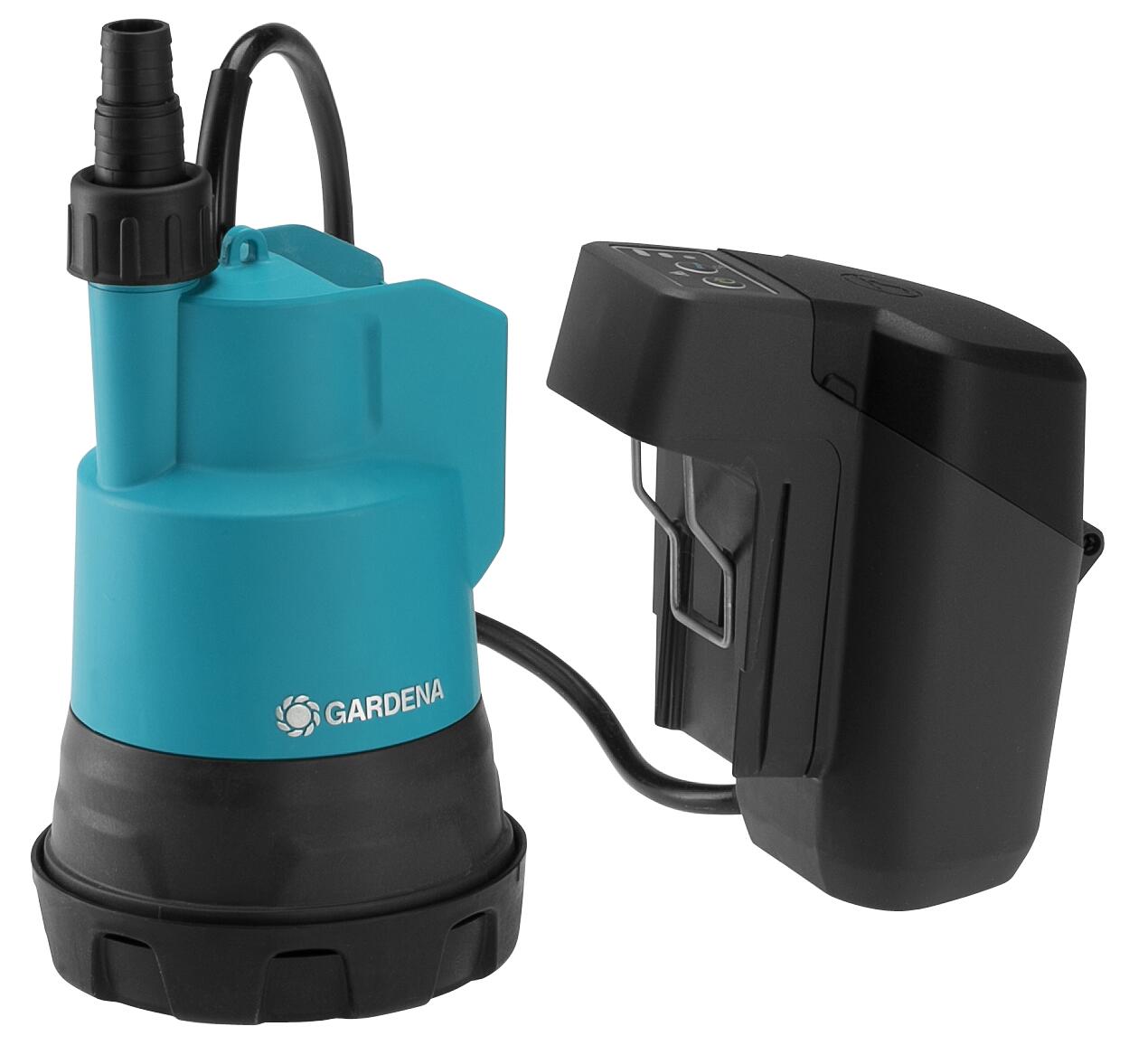 Akku-Klarwasser-Tauchpumpe 2000/2 18V P4A Set