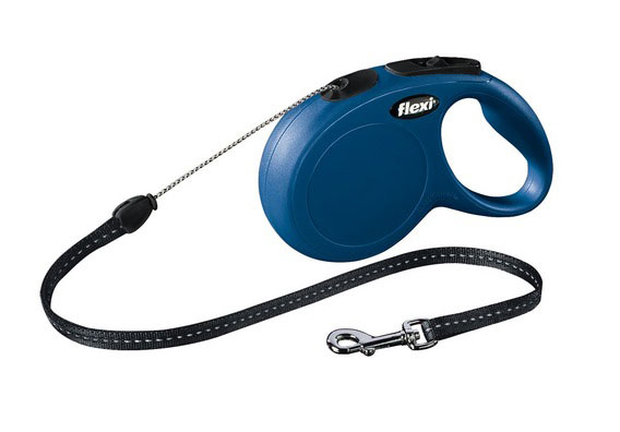 Hundeleine Flexi New CLASSIC LONG Gr.M 8m bis 20kg blau