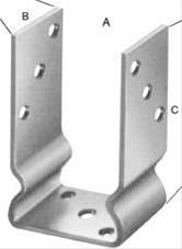 U-Pfostenlasche tzn 101 Import