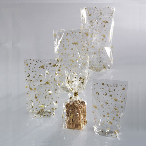 Klarsichttüten Weihnachten / Zellglas-Beutel 14x23cm 10Stck