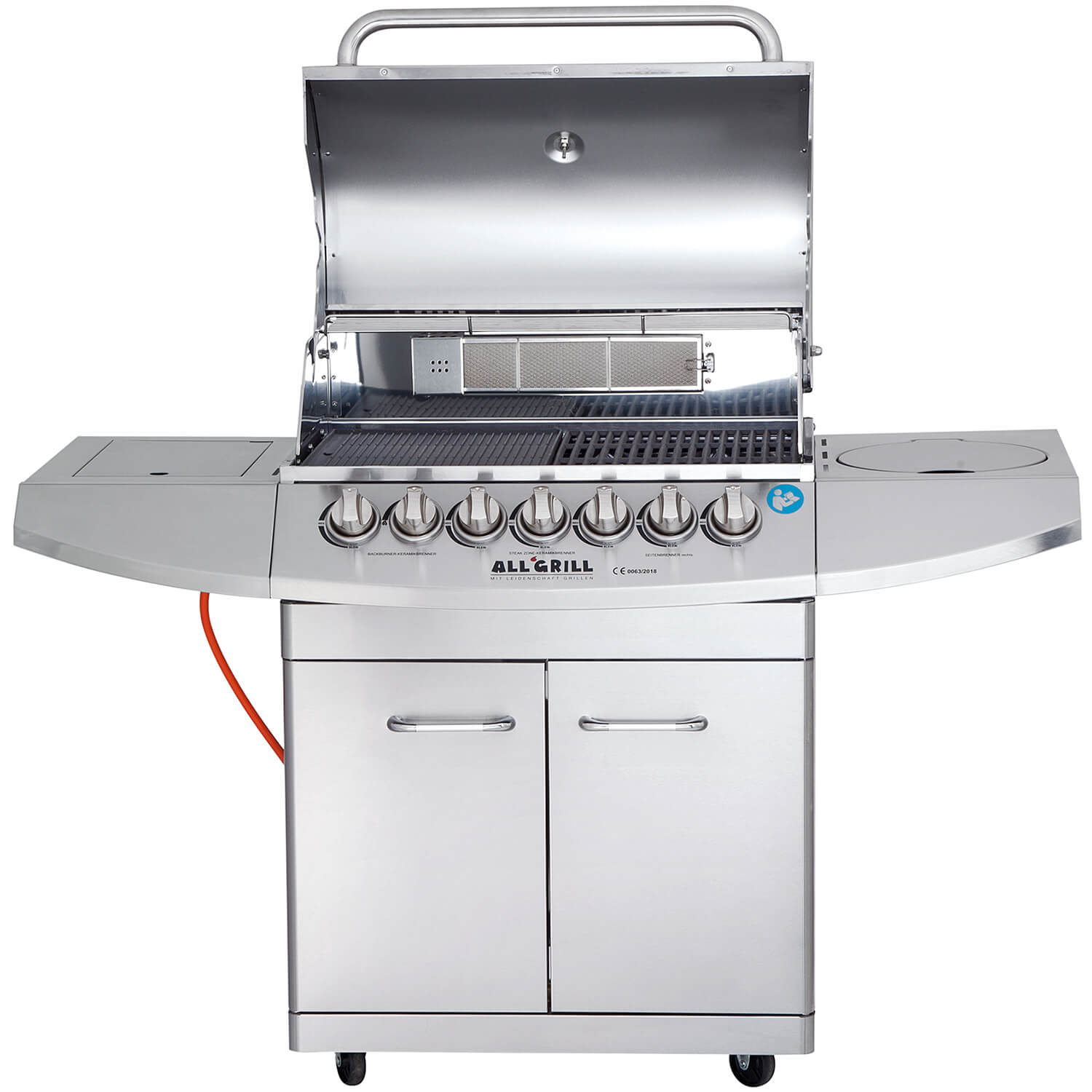 All'Grill® Gasgrill ALLROUNDER IV Gasgrill 4-flammig