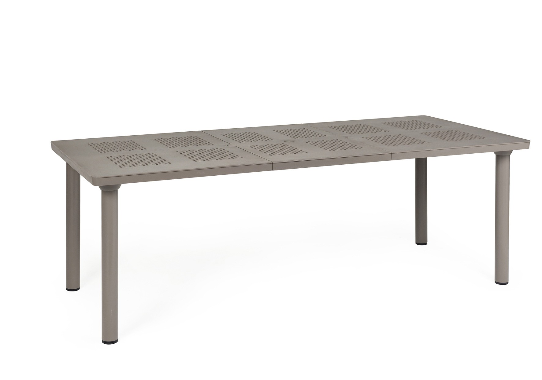 Nardi Gartentisch Libeccio 160/220x100cm Alu / Kunststoff tortora