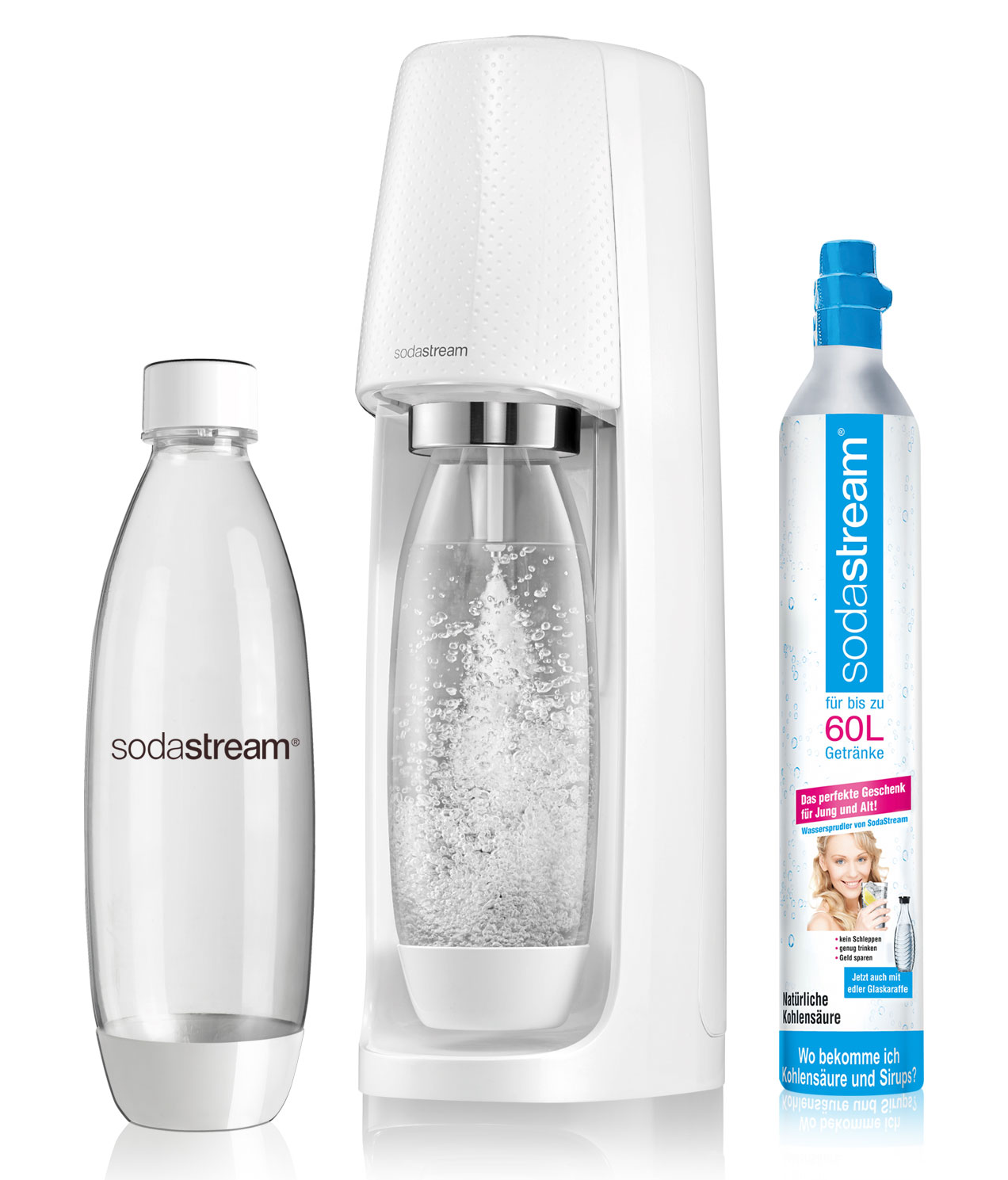 Soda Stream / Wassersprudler Easy weiß