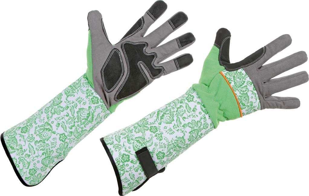 Rosenhandschuh lange Stulpe Gr. 8 (M)