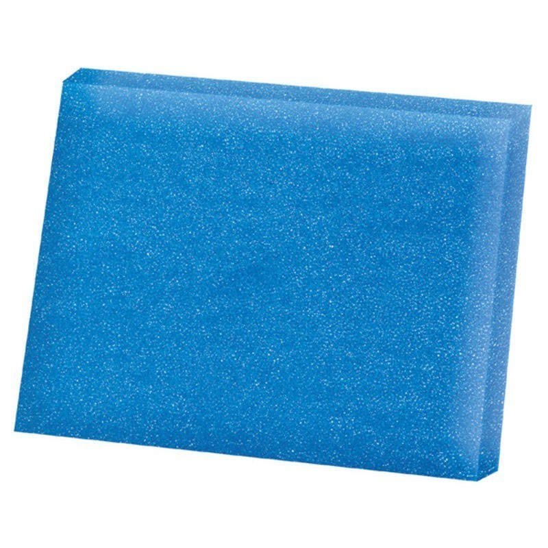 Filterschwamm / Heissner Ersatzschwämme rechteckig blau 34x24cm 2 Stck