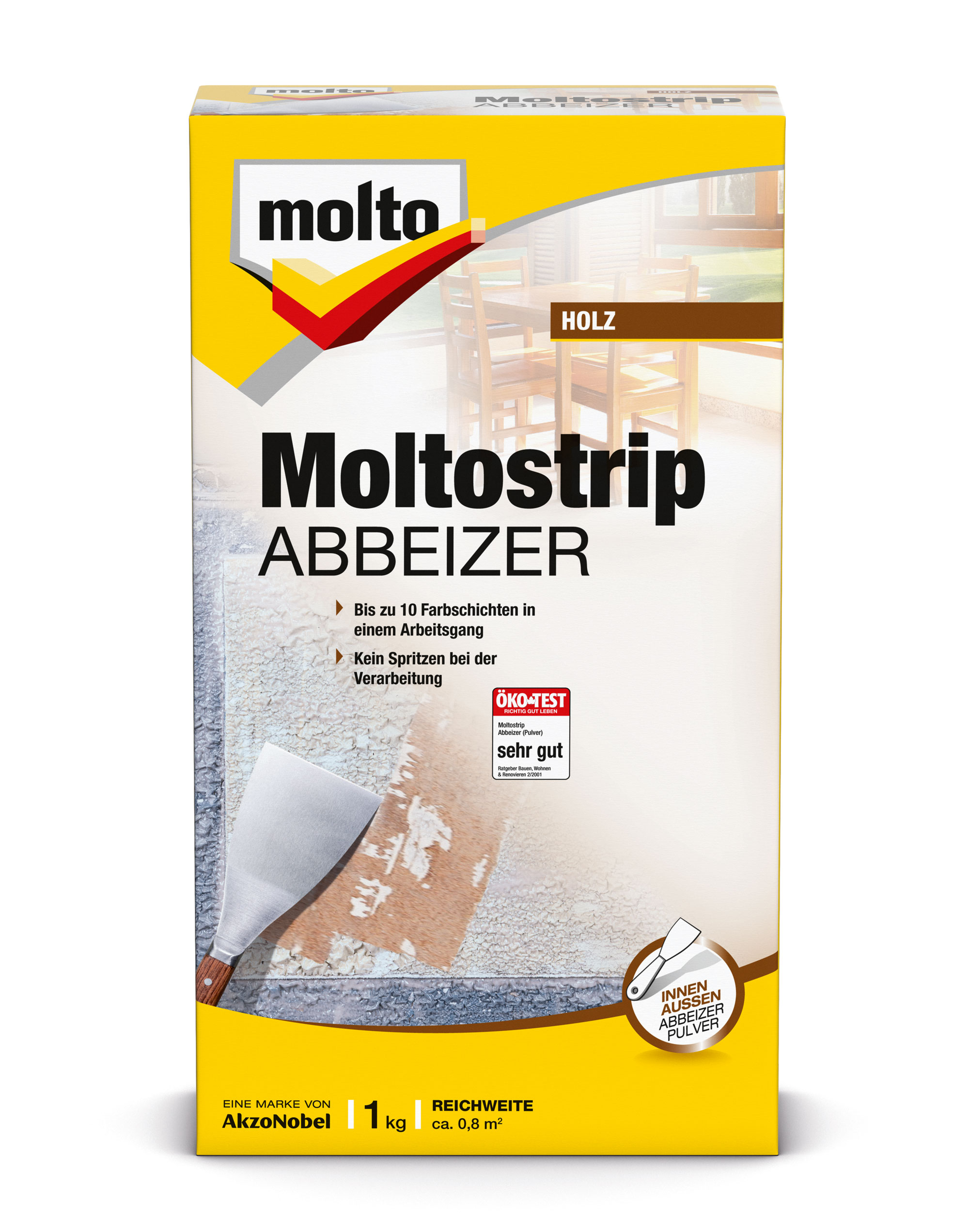 Molto Abbeizer Pulver
 Moltostrip 1 kg