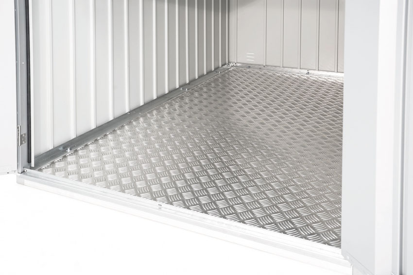 Bodenplatte Alu zu Biohort MiniGarage