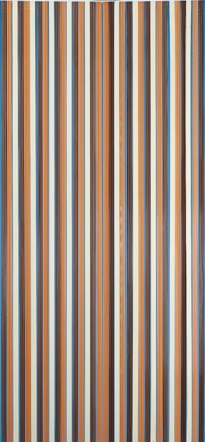 Vorhang / Streifenvorhang Conacord braun-beige Länge 200cm