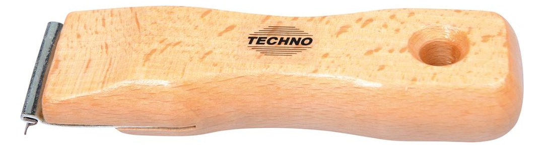 Skarstenschaber mit Holzgriff Klingenbreite: 63mm