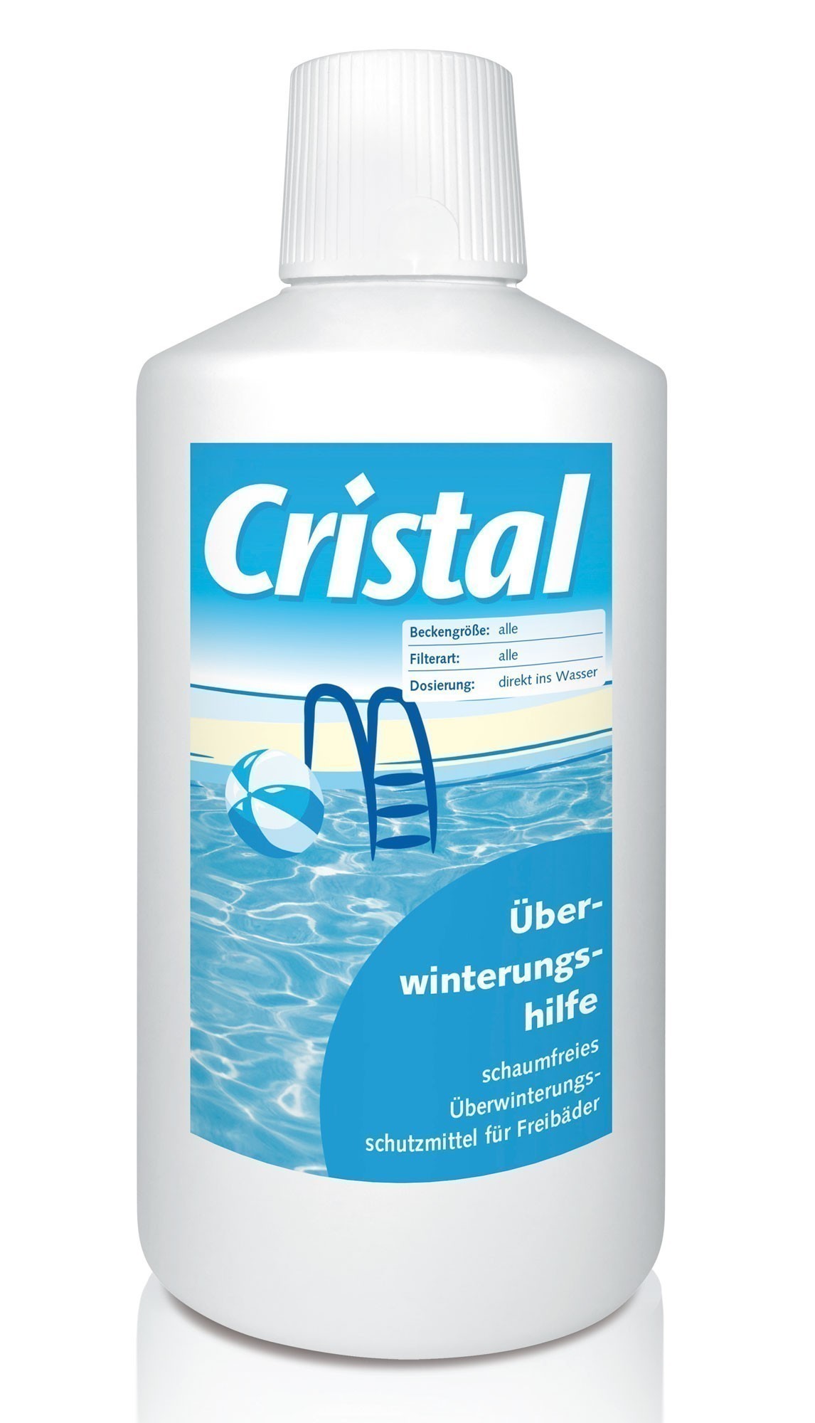 Cristal Wasserpflege Winterschutzmittel für Schwimmbad 1 Liter