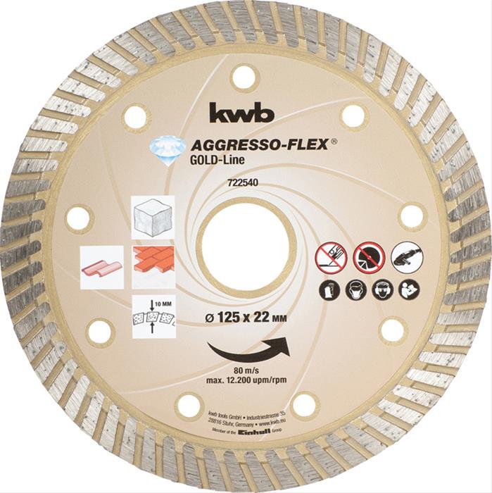 AGGRESSO-FLEX® Gold-Line DIAMANT Trennscheiben ø 125 mm