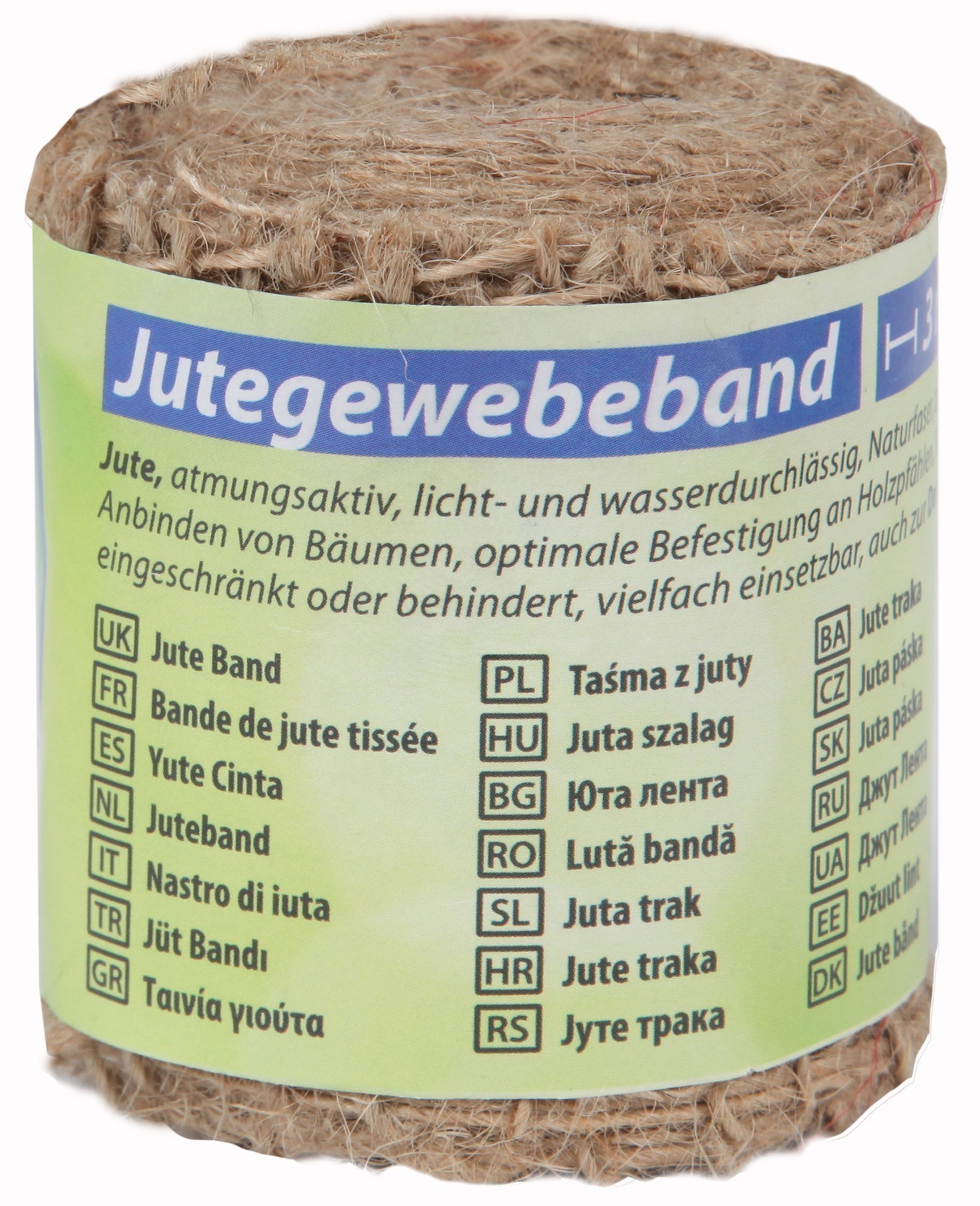 Jute Gewebeband / Dekoband classic floraworld 3mx0,6cm natur