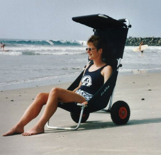 Eckla Beach Rolly mit pannensicheren Bereifung blau Eckla Beach Rolly mit pannensicheren Bereifung blau