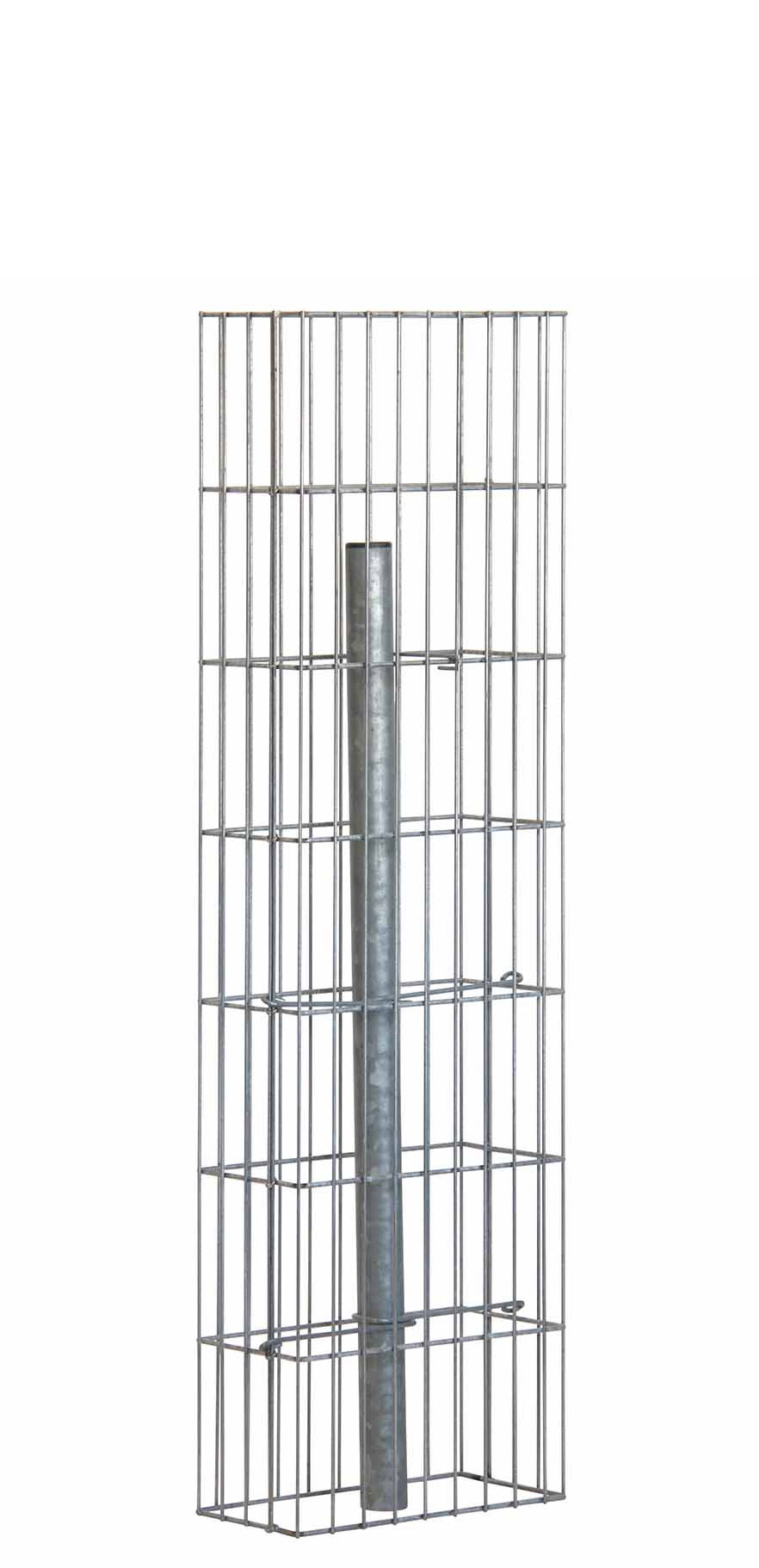 Gabionensäule / Gabionenstele Pronto mit Pfosten bellissa 15x30x105cm