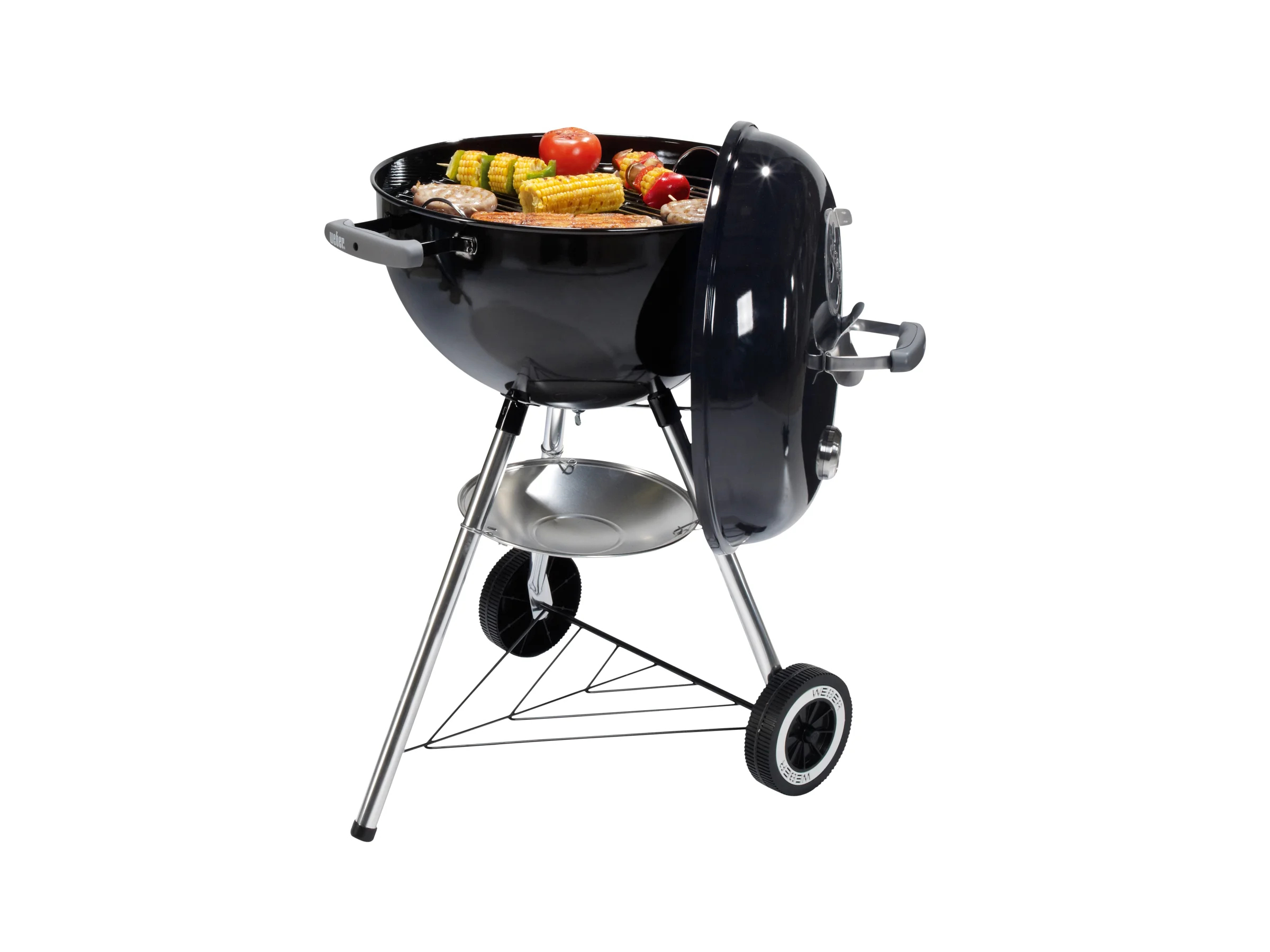 Weber Holzkohle-Kugelgrill Classic Kettle Ø 47 cm Schwarz