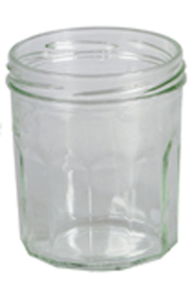 Einmachglas / Facettenglas / Sturzglas ohne Deckel 324 ml