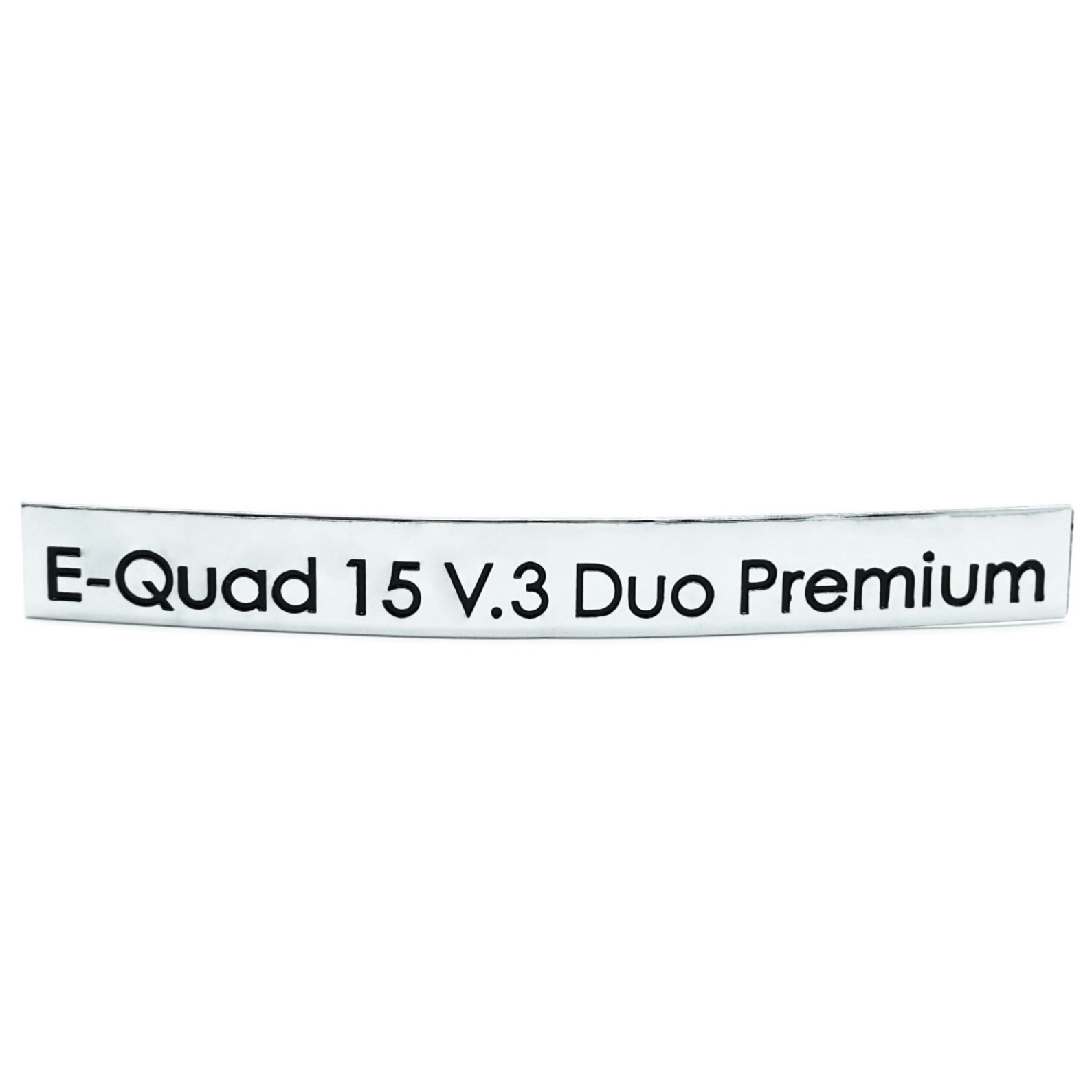 Rolektro Aufkleber, E-Quad 15 V.3 Duo Premium, Metalloptik, vorne