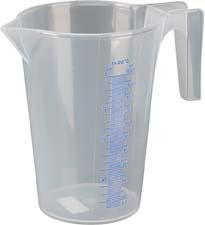 Messbecher Polypropylen 0,5l transparent Pressol